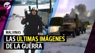 Los VIDEOS INÉDITOS del ÚLTIMO CORRESPONSAL DE GUERRA en la rendición de MALVINAS [upl. by Hsitirb]