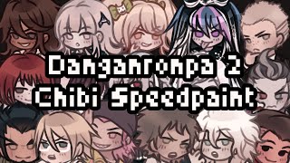 Danganronpa 2 Goodbye Despair Chibi Speedpaint [upl. by Moffitt296]