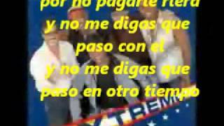 Que te pasa salsa con letra [upl. by Evette]