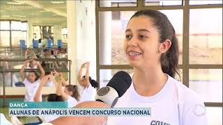 Dança  alunas de Anápolis vencem concurso nacional [upl. by Swerdna]