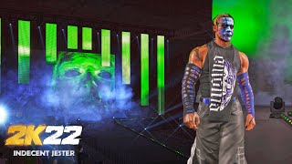 Jeff Hardy 2010 TNA w quotModestquot Theme Entrance Graphics amp TNA Impact Modded Arena  WWE 2K22 Mods [upl. by Nolrak]