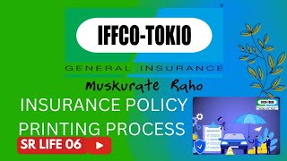 IFFCOTOKIO GENERAL INSURANCE  INSURANCE POLICY DOWNLOAD PROCESS [upl. by Sidonie]