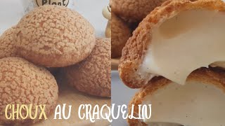 Choux au Craquelin Cream Puff quotCrack Bunsquot [upl. by Galina786]