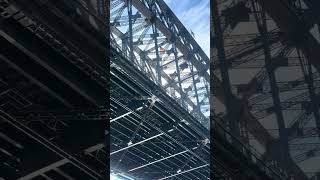 Metal latticework of the Sydney Harbour Bridge sydney shorts [upl. by Torrence]