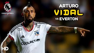 Arturo Vidal VS Everton de Viña del Mar DEBUT  Highlights  27012024 HD [upl. by Karsten761]