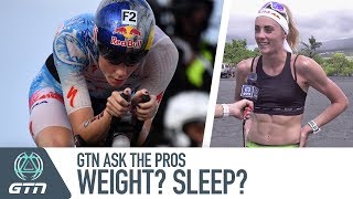 How Much Do Professional Triathletes Weigh  GTN Asks The Pros [upl. by Akcinehs150]