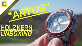 MEINE NEUE UHR  Holzkern Artus  Arthur Unboxing und Showcase [upl. by Diogenes]