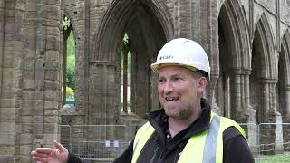 Tintern Abbey conservation part 5 recording the archaeology [upl. by Valtin]