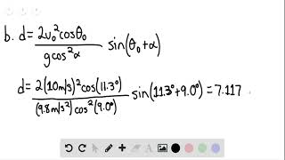 A skilled skier knows to jump upward before reaching a downward slope Consider a jump in which the [upl. by Anotyad]