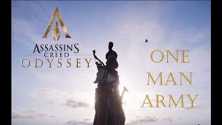 One Man Army  Kassandra vs 5 Mercs and Athenian Soldiers  AC Odyssey in 2024 [upl. by Nwahsid]