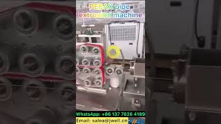 PEBAX pipe extrusion machine 20086 137 7626 4189 extruder coextrusion tpu pebax extrusion [upl. by Lenard]