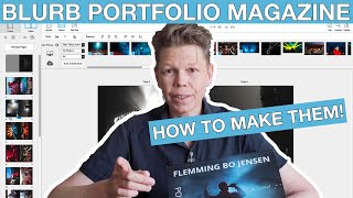 How I make my Portfolio Magazines using Blurbcom [upl. by Ataynik]