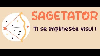 Sagetator  Ti se implineste visul  115 Decembrie 2023 [upl. by Aiuqet]