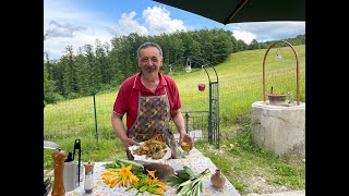 Fried vegetables to celebrate a joyous sixpack birth Best wishes to Boulette the new mother [upl. by Annaes]