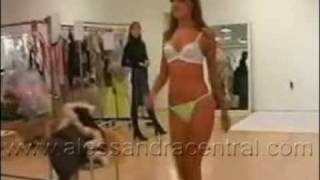 Official Alessandra Ambrosio diary of 2002 VS Fashion Show [upl. by Goulet]