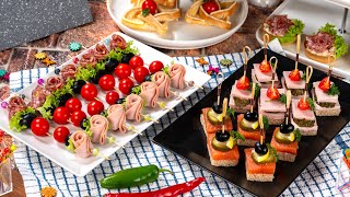 Easy Simple and Tasty Appetizer Recipes that will leave everyone surprised Quick party snacks [upl. by Anirbac]