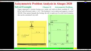 Axisymmetric Problem Analysis in Abaqus [upl. by Olotrab741]