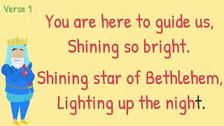 Nativity Song  Shing Star of Bethlehem  Nativity Play for School  Nativity Play  Star [upl. by Mackenzie]