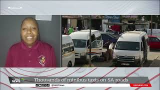 Easter Traffic I Thousands of minibus taxis expected on SA roads [upl. by Cheslie]