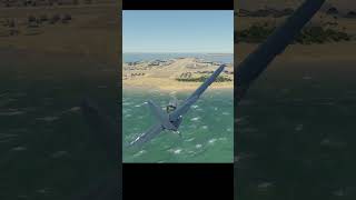 war thunder flying through hangar DAY44 planeSB2C1c shorts warthunder [upl. by Ajoop]