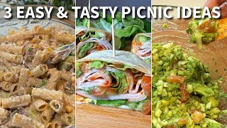 3 Easy amp Tasty Picnic Food [upl. by Ynagoham]