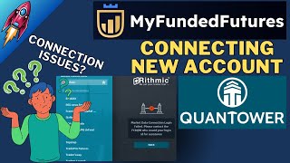 Connecting New Account To Quantower Quantower Connection Issue [upl. by Ellehcsar]