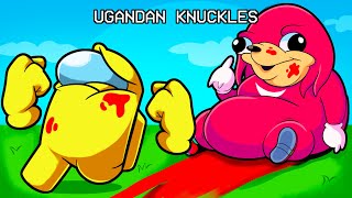 Imposter UGANDAN KNUCKLES in Among Us Funny Gameplay [upl. by Gennie]