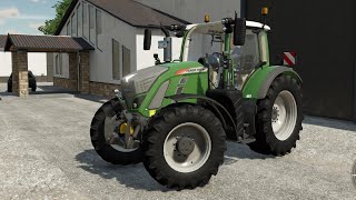 FS 22 \ Tractor FENDT 700 VARIO S4 with adaptation to Interactive Control \ Farming Simulator 22 [upl. by Yanej]