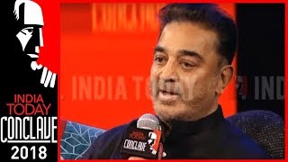 Kamal Haasan Sings Surmayee Ankhiyon Mein In Memory Of Sridevi  India Today Conclave 2018 [upl. by Eanyl]