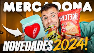 NOVEDADES MERCADONA 2024 😱🍟🍫  ¡VUELVOOO [upl. by Ynagoham]