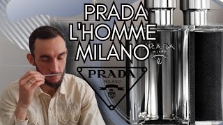 PRADA LHOMME MILANO REVIEW PARFUM [upl. by Pelpel191]