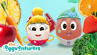 Fruits amp Veggies Song 🍌🍅🥬  Kids Songs  Nursery Rhymes  The Eggventurers by GoldieBlox [upl. by Etoile]