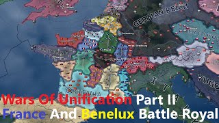 Wars Of Unification IIFrance And Benelux Battle Royal [upl. by Anirtruc240]