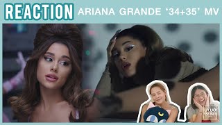 REACTION ARIANA GRANDE  3435  เพลงน่ารัก MV ก็เช่นกัน  บ้า บอ คอ แตก by นิกกะจ๋า [upl. by Suirradal844]