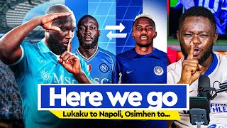 BREAKING NEWS Lukaku to Napoli transfer great News to Victor Osimhen to Chelsea prospects [upl. by Yerffoej]