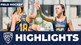 California vs Stanford Field Hockey Highlights  2023 Season [upl. by Royall]