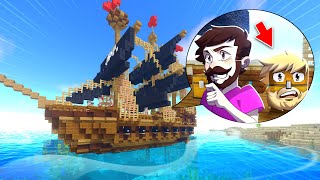 Minecraft Hide and Seek In Plain Sight On A Pirate Ship [upl. by Elyn]