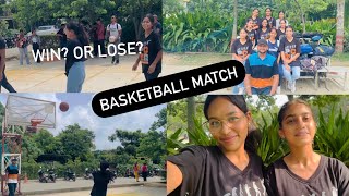 Basketball Match In College❤️  Win Or Lose😢 pcte basketball  Vlog 3 [upl. by Arret]