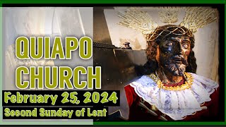 Sunday Mass Today February 25 2024 [upl. by Ydroj]