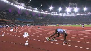 Delhi 2010 Mens 4x400m Final 720p [upl. by Yatnwahs]