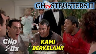 Ghostbusters II 811  Kami Berkelahi  Bill Murray Sigourney Weaver  ClipFlix [upl. by Ynaffad]