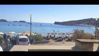 Almyra Beach Bar Lindos Rhodes [upl. by Abbottson142]