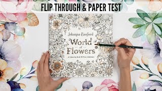 WORLD OF FLOWERS by Johanna Basford [upl. by Faye]