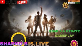 Live streaming of SHARKOB on YouTube 34 update gameplay with pan CHICKEN DINNER [upl. by Enaitsirk780]