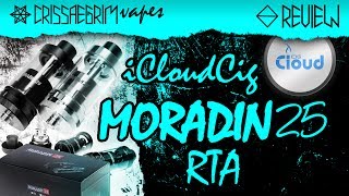 iCloudCig Moradin 25 RTA Test  Griffin Rivale [upl. by Mcadams]