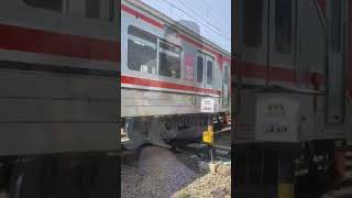 KRL Commuter Line Masuk Stabling diiringi musik [upl. by Aileahcim327]