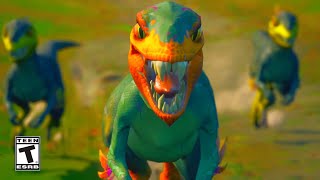 Fortnite Dinosaur Trailer [upl. by Neomah]