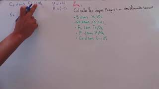 Ep 21 Réactivité Chimique  exercice nombre doxydation ou degré doxydation Darija [upl. by Greerson]