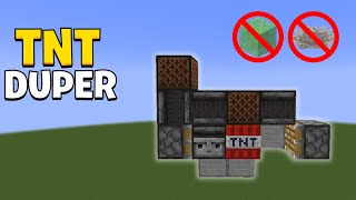 The Best 121 TNT Duper without Slime in Minecraft [upl. by Eanrahc]