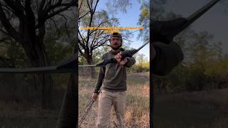 Budget bow hunt bowhunting survival longbow recurve cheapbow camping [upl. by Anneirda]